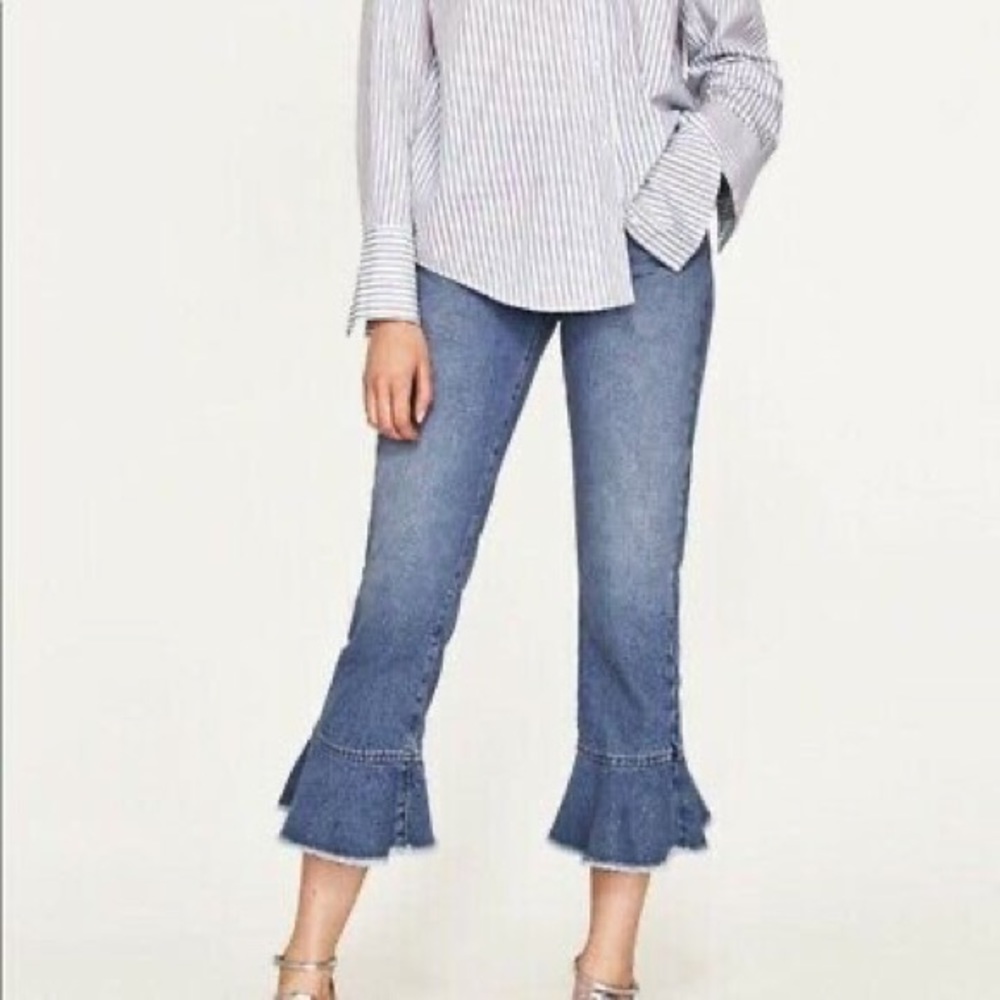 Zara + flare jeans